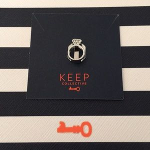 KEEP Collective Pavé Silver Ring